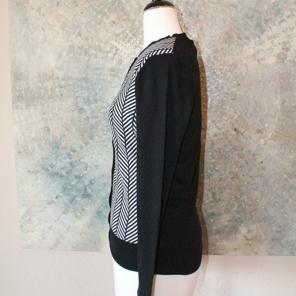 NWT Merona Ebony Pattern Cardigan - Picture 3 of 8